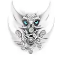 tribal, software engineer, musical teather actor, tango dancer, singer, guitarist tattoo design idea