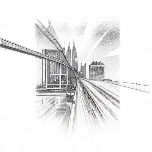 Omaha skyline tattoo design idea