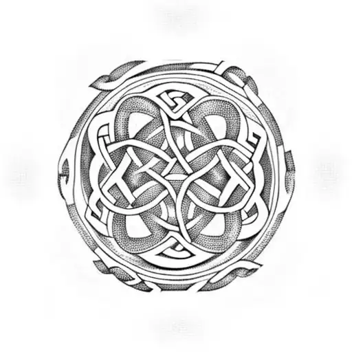 Celtic Knot tattoo design idea