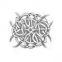 Celtic Knot tattoo design idea