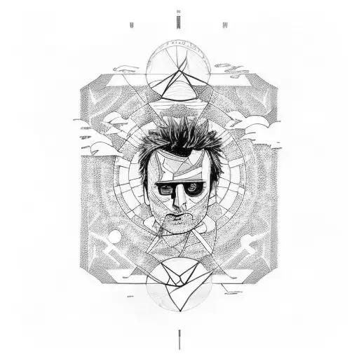 the band muse including their album covers tattoo design idea