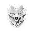 AC tattoo design idea