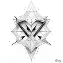 Arrow with word "Every step is a new beginning" tattoo design idea