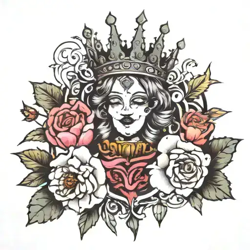 The other night I had a dream It was a world full of kings and queens But it was cold, dark as the night We were the fir tattoo design idea