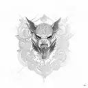 trap music tattoo design idea