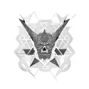 trap tattoo design idea