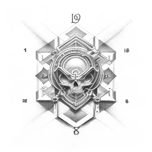 1997 en numeros romanos tattoo design idea