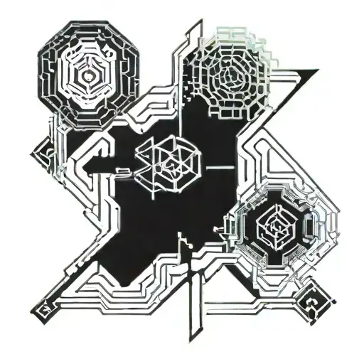 dates of birth tattoo design idea