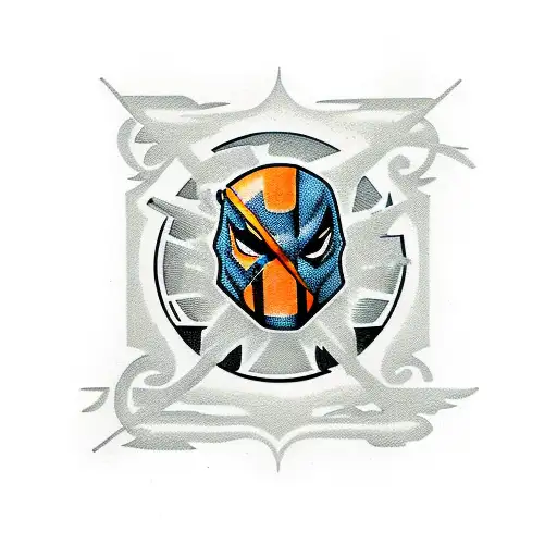 Deathstroke  tattoo design idea
