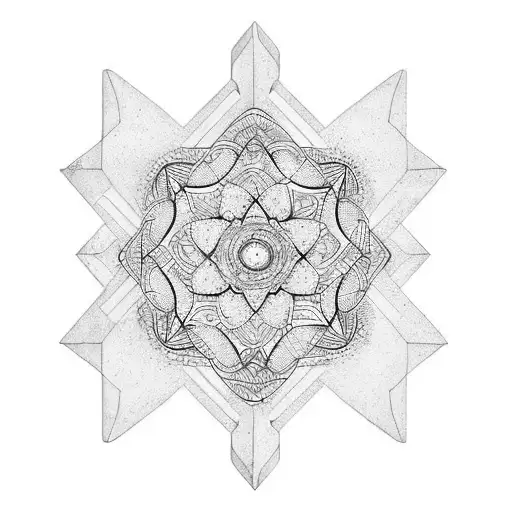 fine line Ocean and surf tattoo design idea
