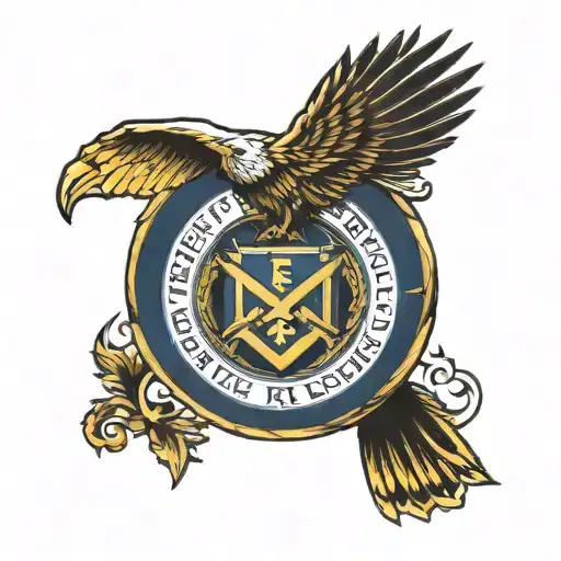 Fenerbahce logo tattoo design idea