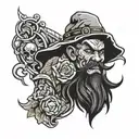 goon tattoo design idea