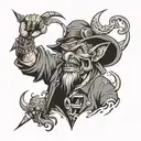 goon tattoo design idea