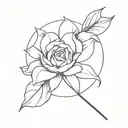 Contentment  tattoo design idea
