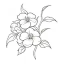 Contentment  tattoo design idea