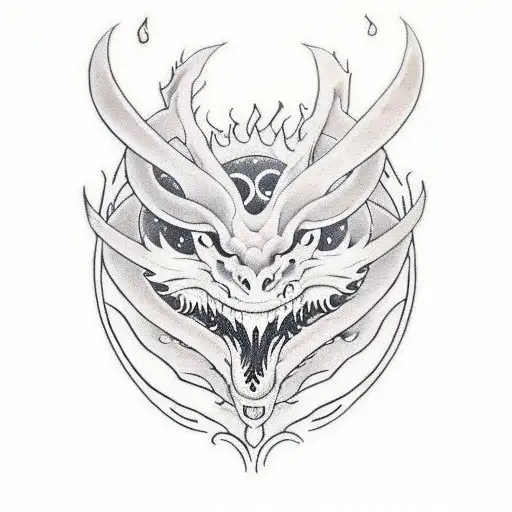 Certainly! Here's a description of a tattoo idea based on your preferences:  Imagine a double-styled ouroboros dragon, s tattoo design idea