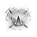 assassins creed symbol  tattoo design idea