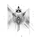 assassins creed symbol  tattoo design idea
