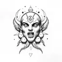 Dionysus tattoo design idea