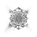 Gemini  tattoo design idea