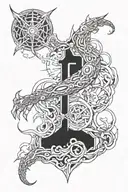 bio Mechanic  tattoo design idea