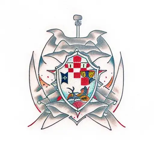 Croatian tattoo design idea