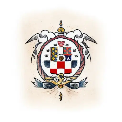 Croatian slavic tattoo design idea