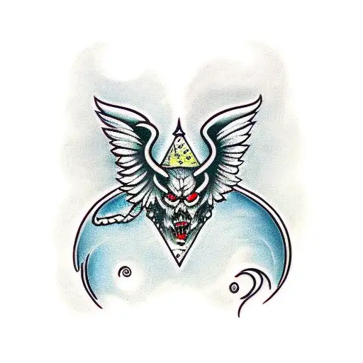 Lucifer tattoo design idea