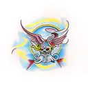 Lucifer tattoo design idea