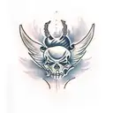 Lucifer tattoo design idea