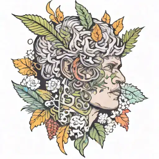 Yung Lean inspired tattoo design tattoo design idea