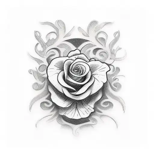 getto love omerta gangsta  tattoo design idea