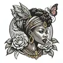 african queen tattoo design tattoo design idea