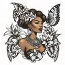 african queen tattoo design tattoo design idea