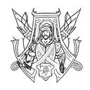 robin hood  tattoo design idea