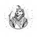 robin hood tattoo design idea