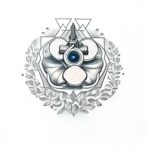 cancer survivor power strength tattoo design idea