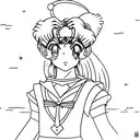 Sailor Moon tattoo design idea