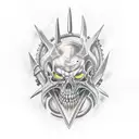 Khorne tattoo design idea