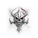 Khorne tattoo design idea