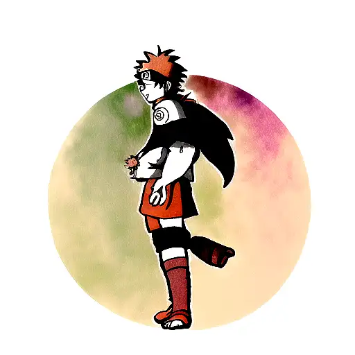 Naruto, Itachi, Princess Mononoke, Saturn Gojo, Deku tattoo design idea