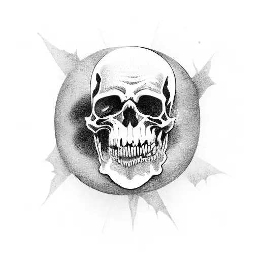 Don’t be afraid of death, he’s just your oldest friend coming back for what he forgot  tattoo design idea