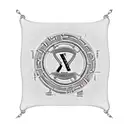 A bracelet with the 10 commandments in Hebrew, resembling the Matrix code tattoo design idea