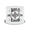 A bracelet with the 10 commandments in Hebrew, resembling the Matrix code tattoo design idea