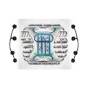 A bracelet with the 10 commandments in Hebrew, resembling the Matrix code tattoo design idea