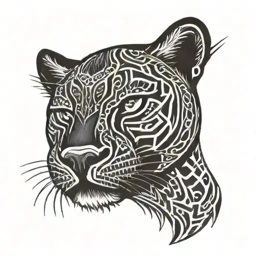 black Panther collar bone tattoo tattoo design idea