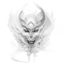 ange raphael tattoo design idea