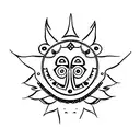 Hamsa Symbol tattoo design idea