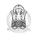 Hamsa Symbol tattoo design idea