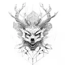 leshen the witcher tattoo design idea